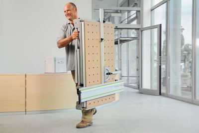 Multifunktionstisch wird getragen